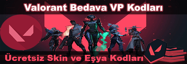 valorant bedava vp kodları